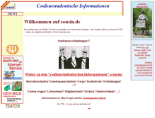 Tablet Screenshot of cousin.de